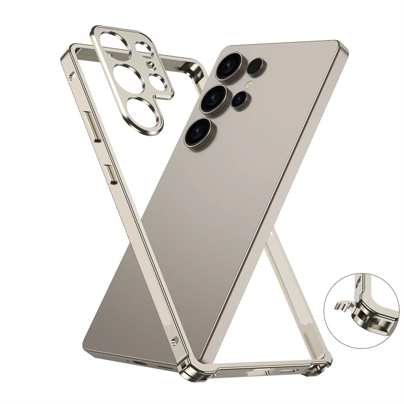 Metal Bumper Aluminum Frame Case - Funda de parachoques con marco de