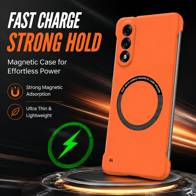 Ultra Thin Frameless Phone Cover - Funda rígida sin marco para teléfono