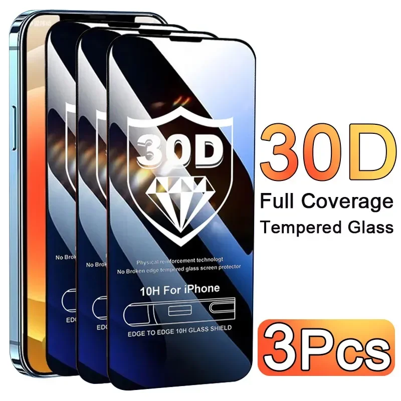 Screen Protectors - 3 Fundas Protectoras de Cristal para