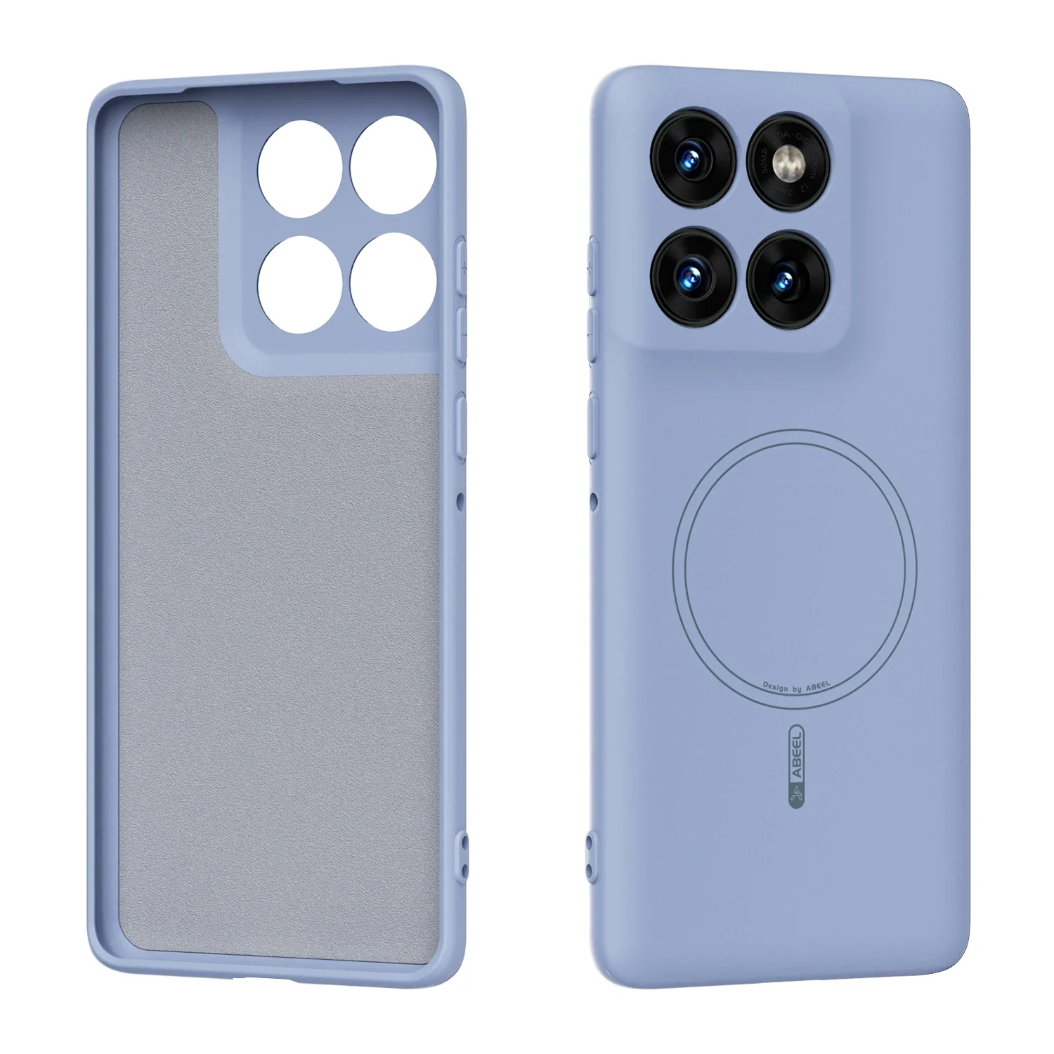 Liquid Silicone Magnetic Phone Case - Funda de teléfono oficial para Motorola