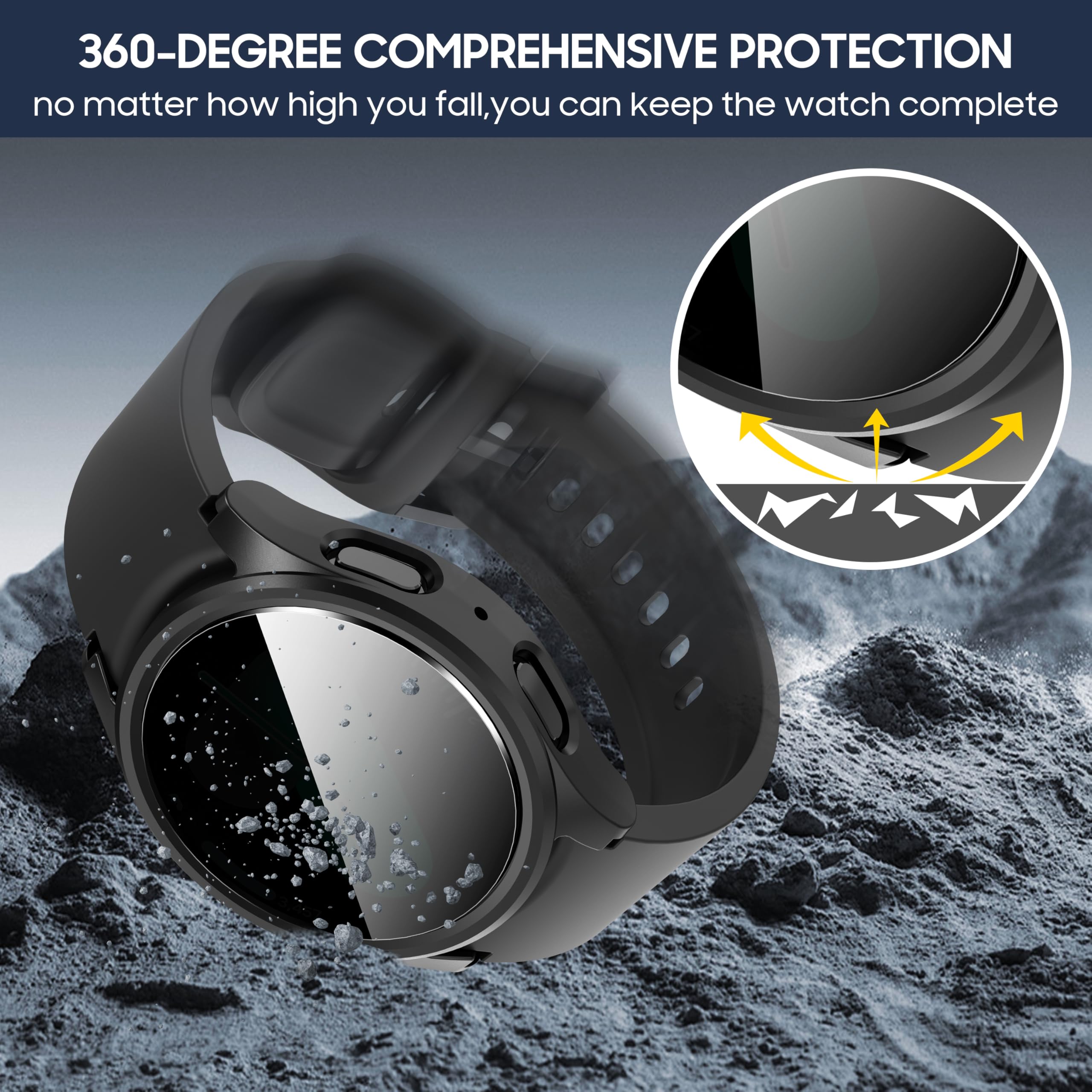 Vidrio templado + funda de pri - Anti Spy Privacy Glass Case reseña y precio