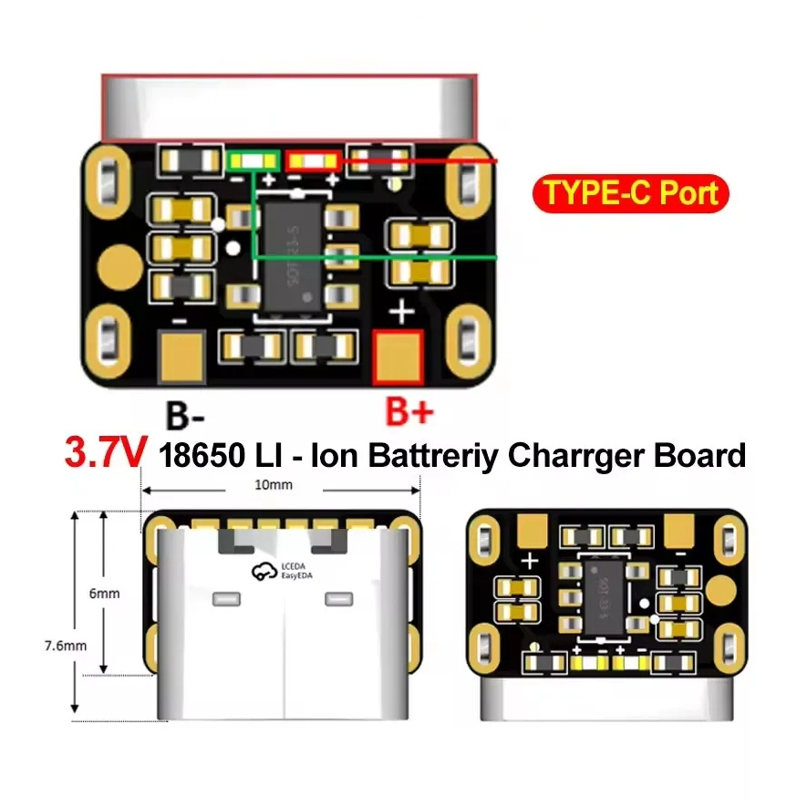 1-50 Unidades Módulo de Placa  - Power Banks reseña y precio