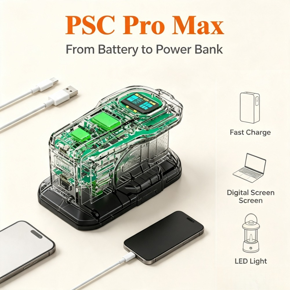 Adaptador de Batería PSC Pro M - Power Banks reseña y precio