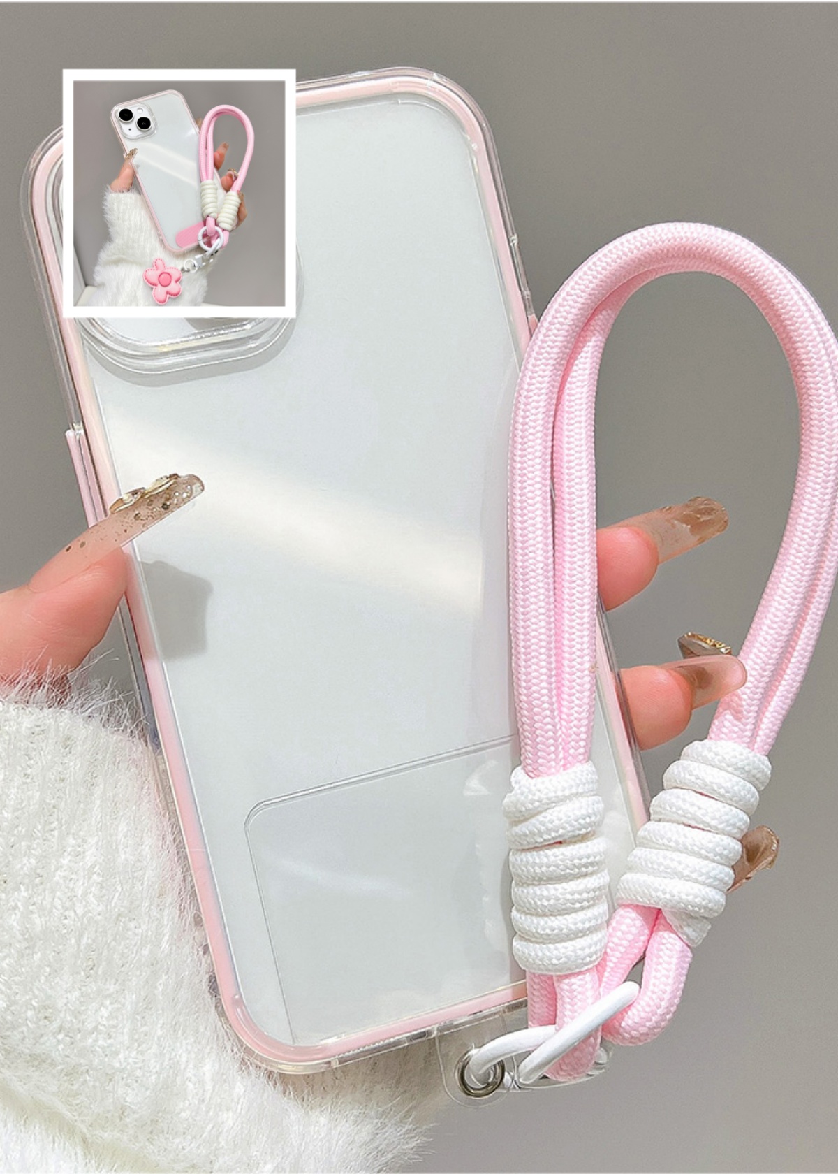 Funda de Lujo Color Caramelo c - Clear Shockproof Bumper Case reseña y precio