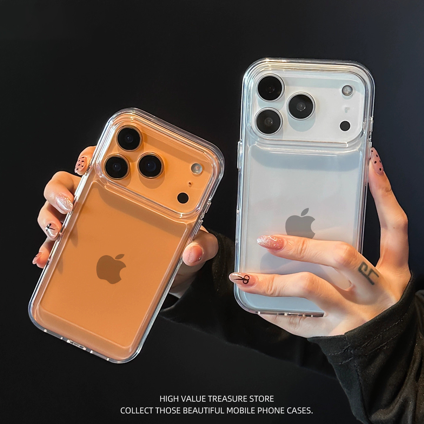 Funda de teléfono para iPhone  - Clear Shockproof Bumper Case reseña y precio