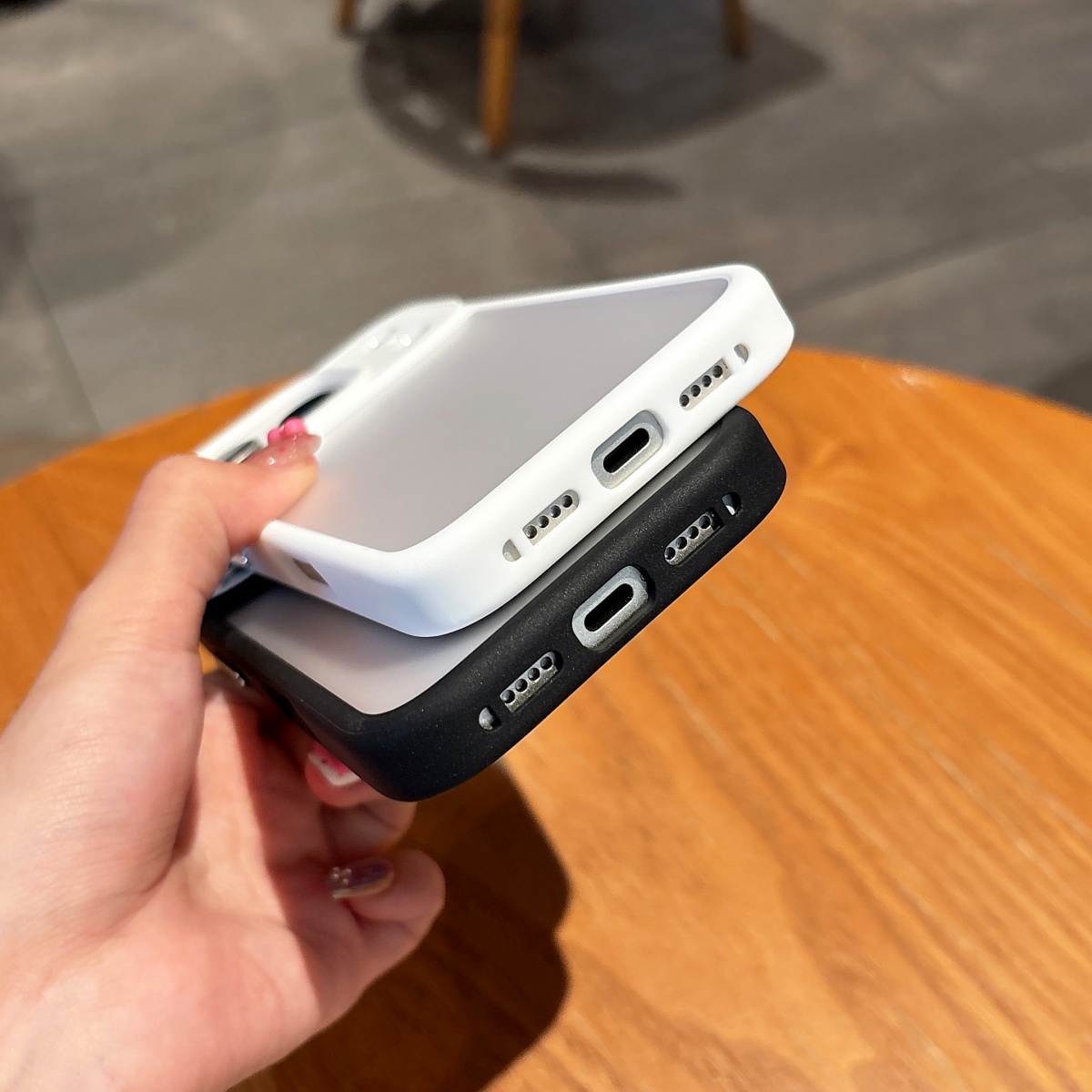 Funda de lujo mate transparent - Clear Shockproof Bumper Case reseña y precio