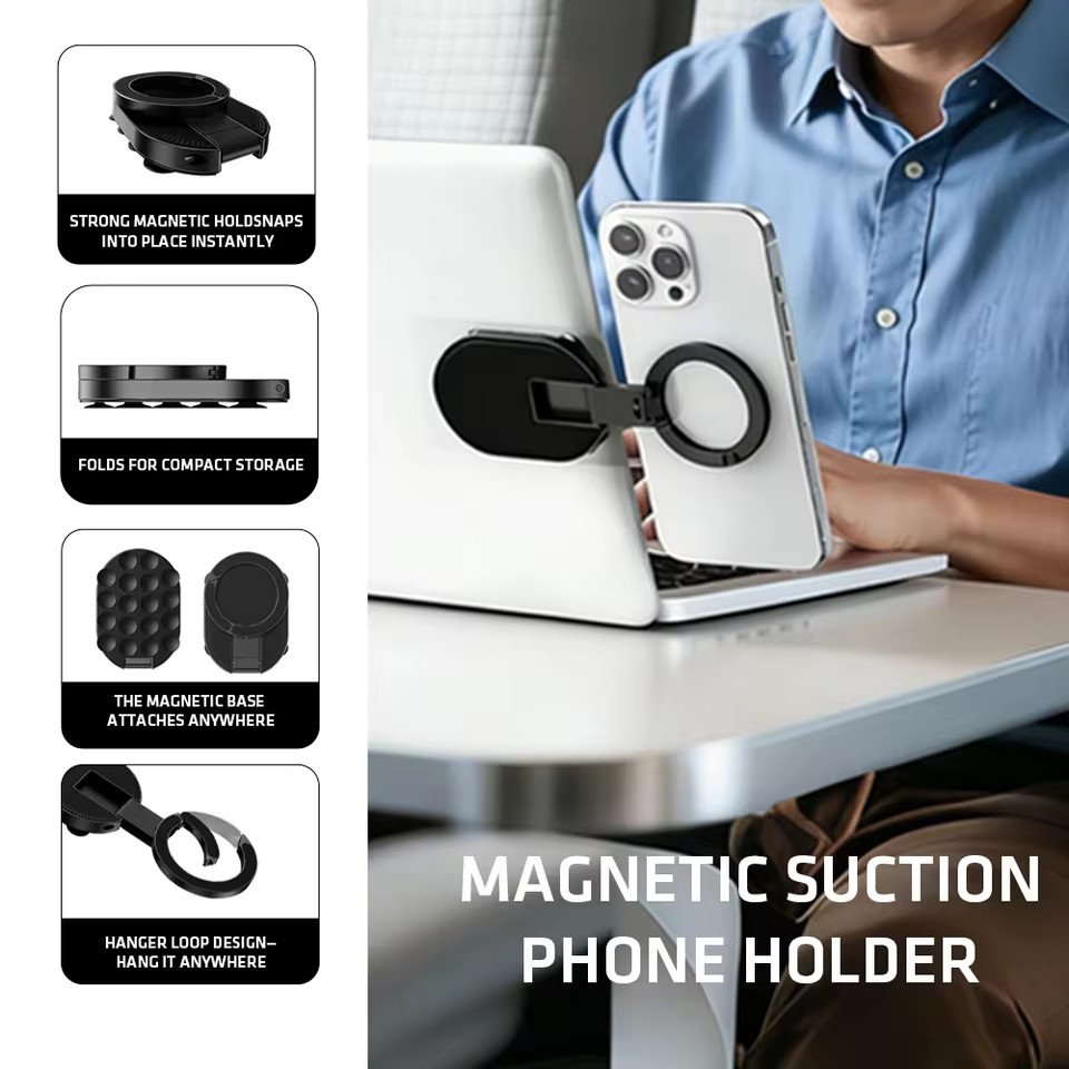 Soporte Magnético Plegable par - Phone Stands reseña y precio