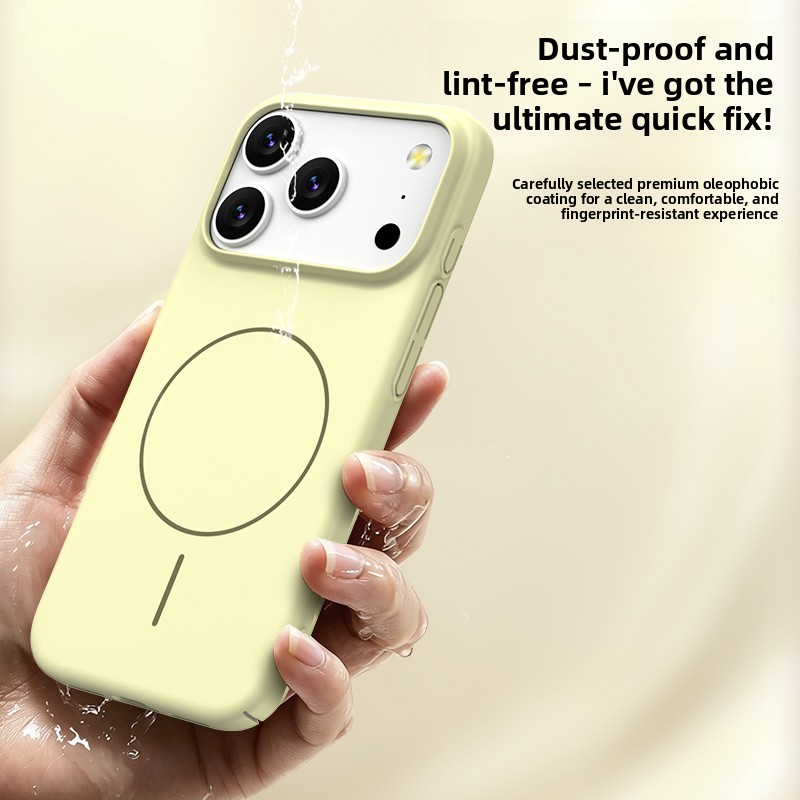 Funda de silicona líquida mate - Liquid Silicone Magnetic Phone Case reseña y precio