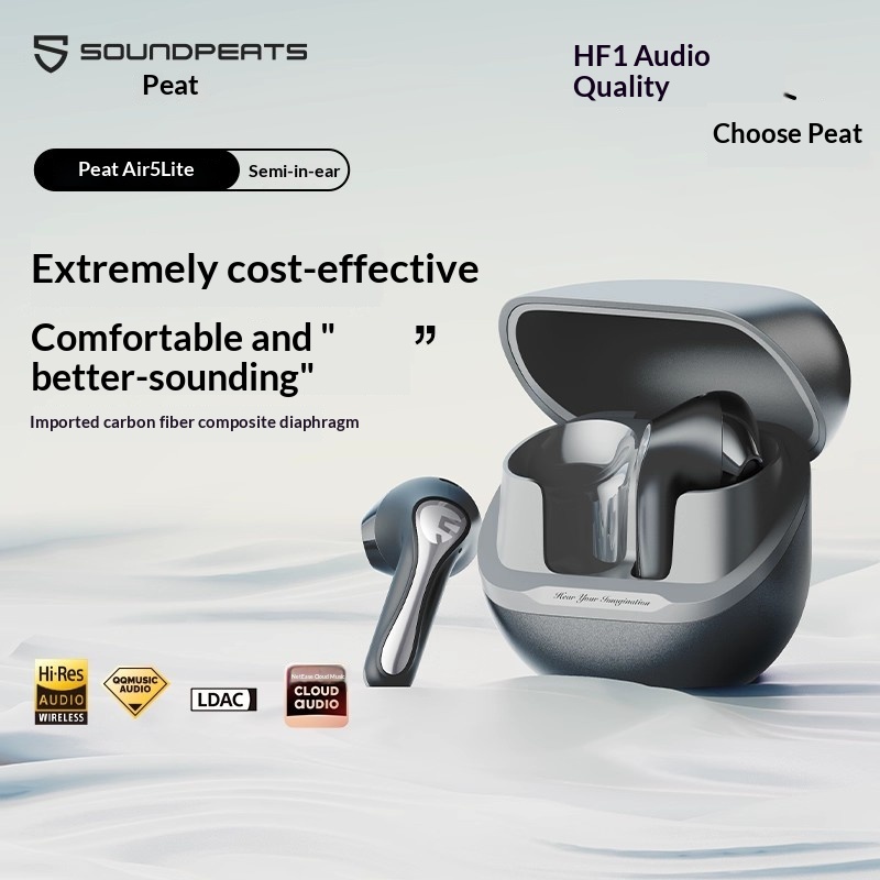 SoundPEATS Air5 Lite Bluetooth - Earphones reseña y precio