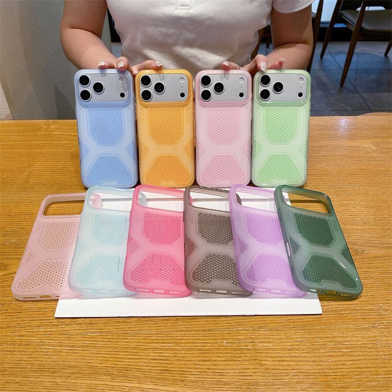 Funda de Teléfono de TPU Suave - Heat Dissipation Mesh Breathable Case reseña y precio