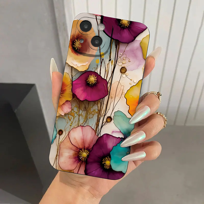 Funda Protectora de TPU Suave  - Vintage Floral Pattern Soft Case reseña y precio
