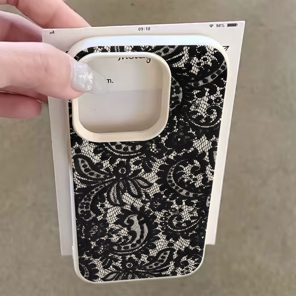 Funda de Teléfono con Diseño F - Vintage Floral Pattern Soft Case reseña y precio