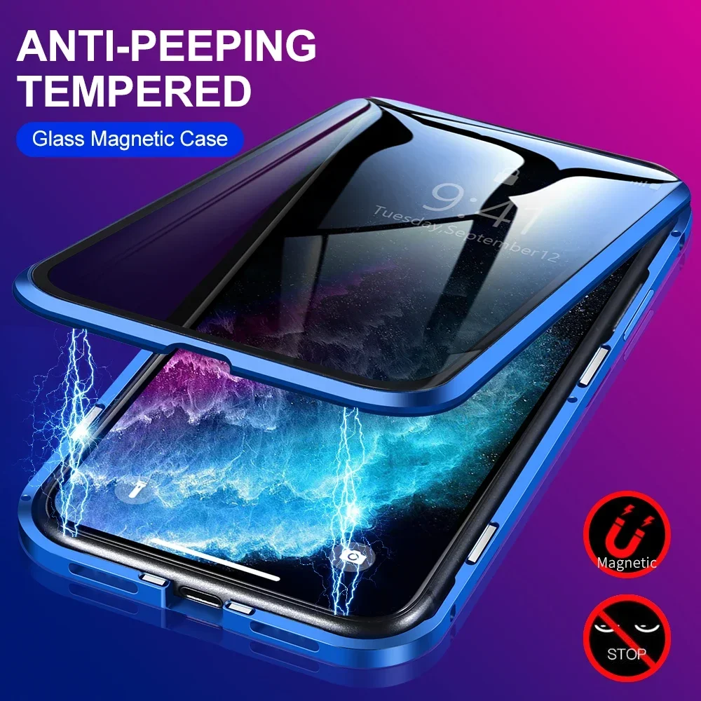 Funda de Teléfono de Vidrio Te - Anti Spy Privacy Glass Case reseña y precio