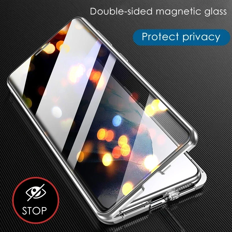 Funda de Teléfono de Vidrio Te - Anti Spy Privacy Glass Case reseña y precio