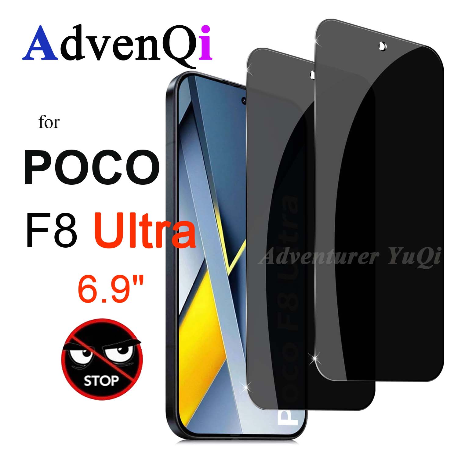Protector de pantalla antiespí - Anti Spy Privacy Glass Case reseña y precio