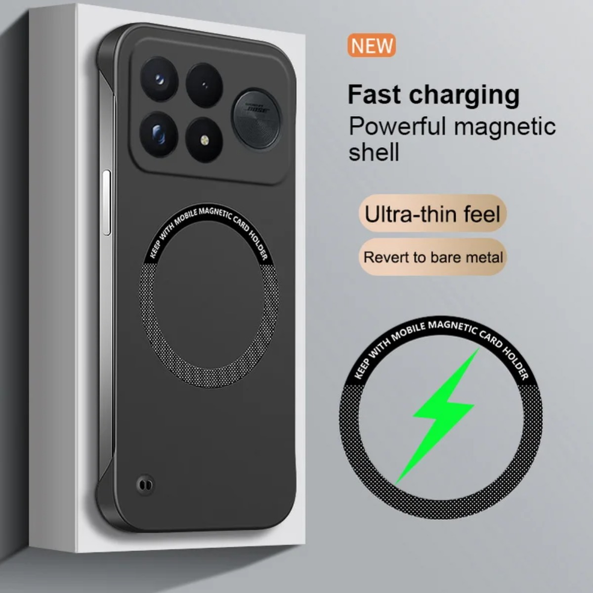 Funda ultrafina sin marco para - Ultra Thin Frameless Phone Cover reseña y precio
