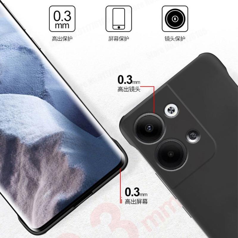 Funda de teléfono sin marco ma - Ultra Thin Frameless Phone Cover reseña y precio