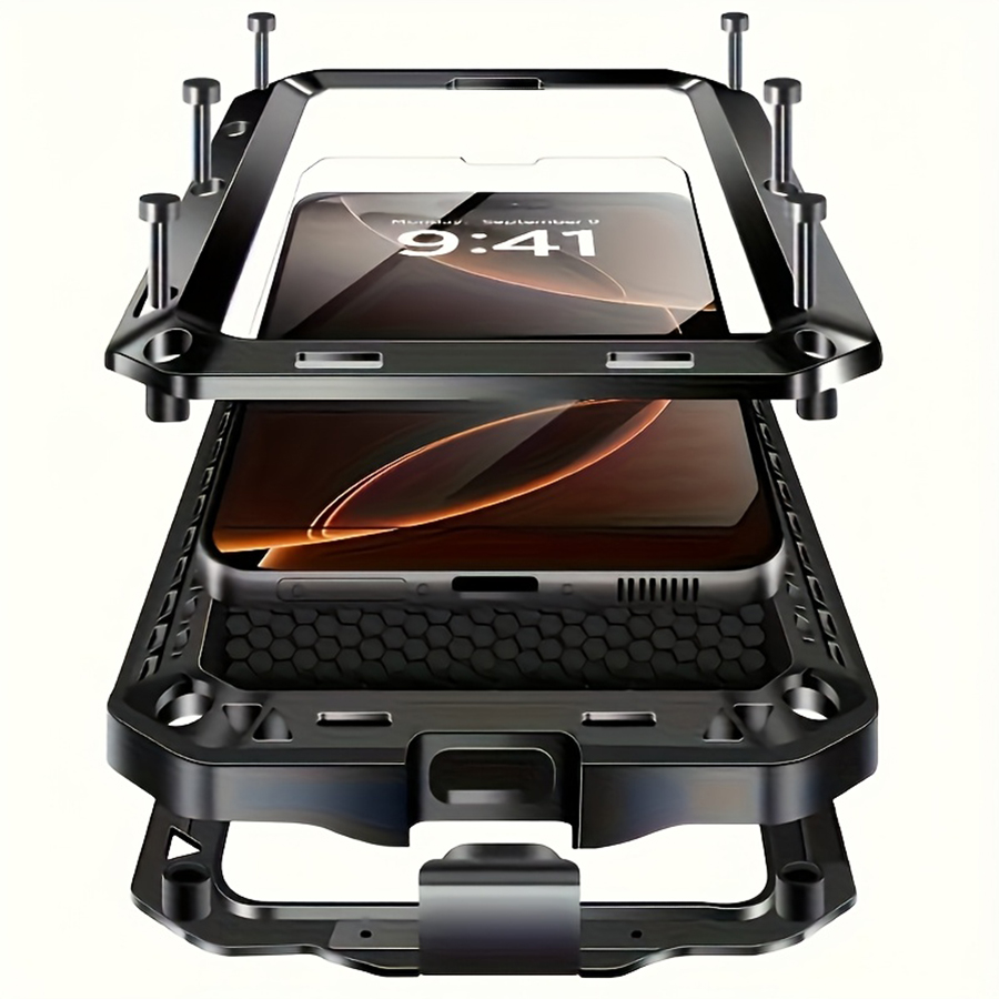 Funda de Teléfono de Metal Res - Heavy Duty 360 Full Body Protective Case reseña y precio