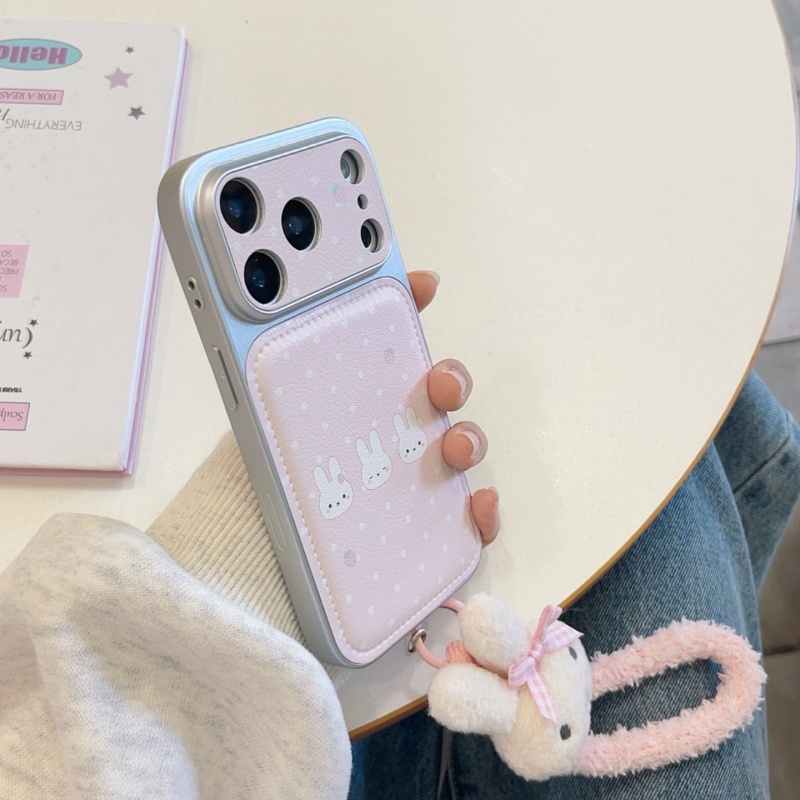 Funda de Cuero con Diseño de M - Cute Cartoon Wrist Strap Silicone Case reseña y precio